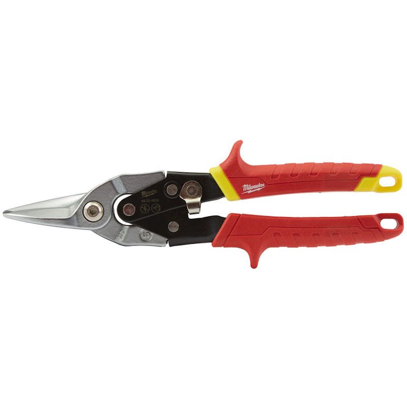 MILWAUKEE STRAIGHT CUT AVIATION METAL SNIPS