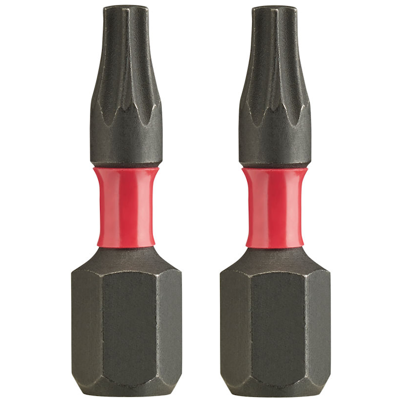 MILWAUKEE SHOCKWAVE IMPACT DUTY TX15 X 25MM SCREWDRIVING BITS