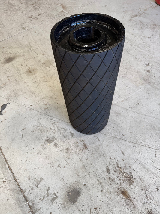 Autoclaved Ø273 × 650 mm drum with 50–75 mm shaft range.