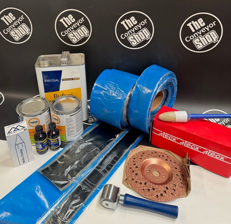 Heavy Duty Conveyor Belt Top & Back Filler (Long Rip Kit)