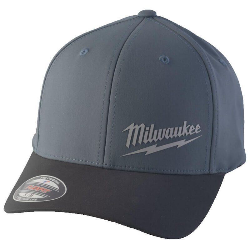 MILWAUKEE L/XL BLUE PERFORMANCE BASEBALL CAP