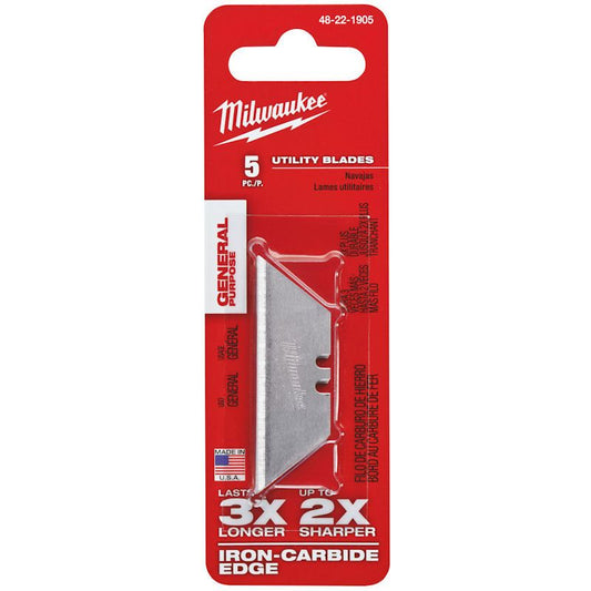 MILWAUKEE GENERAL PURPOSE UTILITY KNIFE BLADES