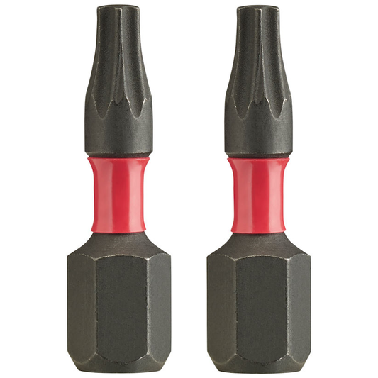 MILWAUKEE SHOCKWAVE IMPACT DUTY TX15 X 25MM SCREWDRIVING BITS