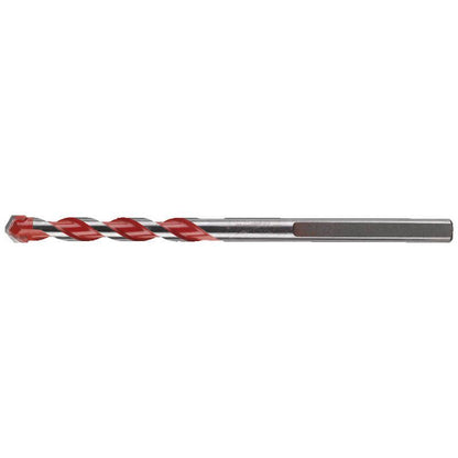 Milwaukee Premium Concrete Drill Bits - 3 Flat Shank 6.5mm x 100mm