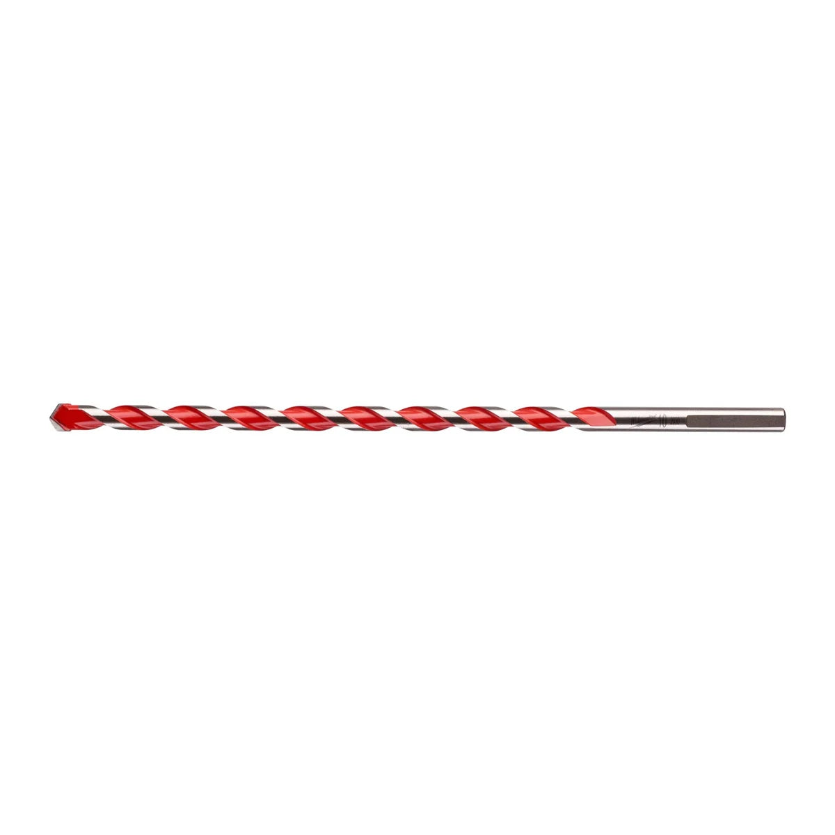 Milwaukee Premium Concrete Drill Bits - 3 Flat Shank 10mm x 260mm