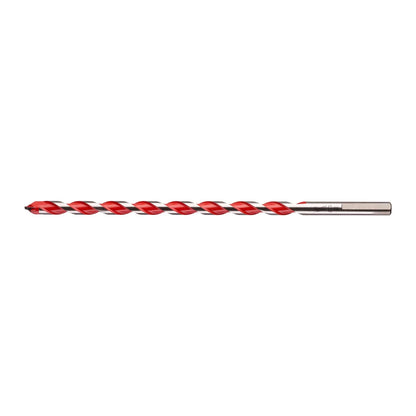 Milwaukee Premium Concrete Drill Bits - 3 Flat Shank 12mm x 260mm