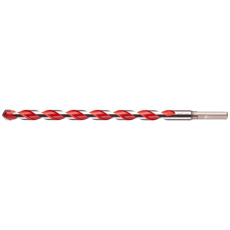 Milwaukee Premium Concrete Drill Bits - 3 Flat Shank 14mm x 260mm
