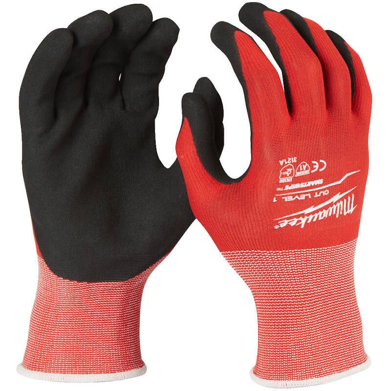 MILWAUKEE SIZE 11 (XXL) CUT LEVEL 1 GLOVES