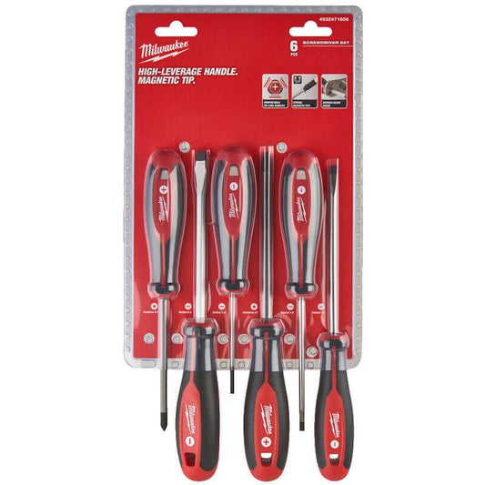 MILWAUKEE 6 PIECE TRI-LOBE SCREWDRIVER SET