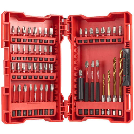 MILWAUKEE 49 PIECE SHOCKWAVE IMPACT DUTY SCREWDRIVING BIT SET