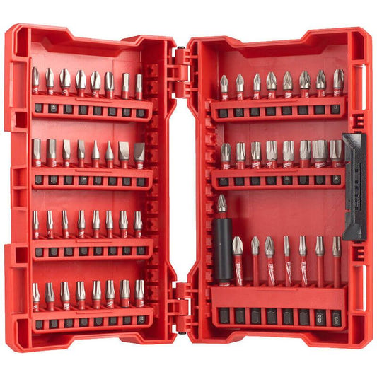 MILWAUKEE 57 PIECE SHOCKWAVE IMPACT DUTY SCREWDRIVING BIT SET
