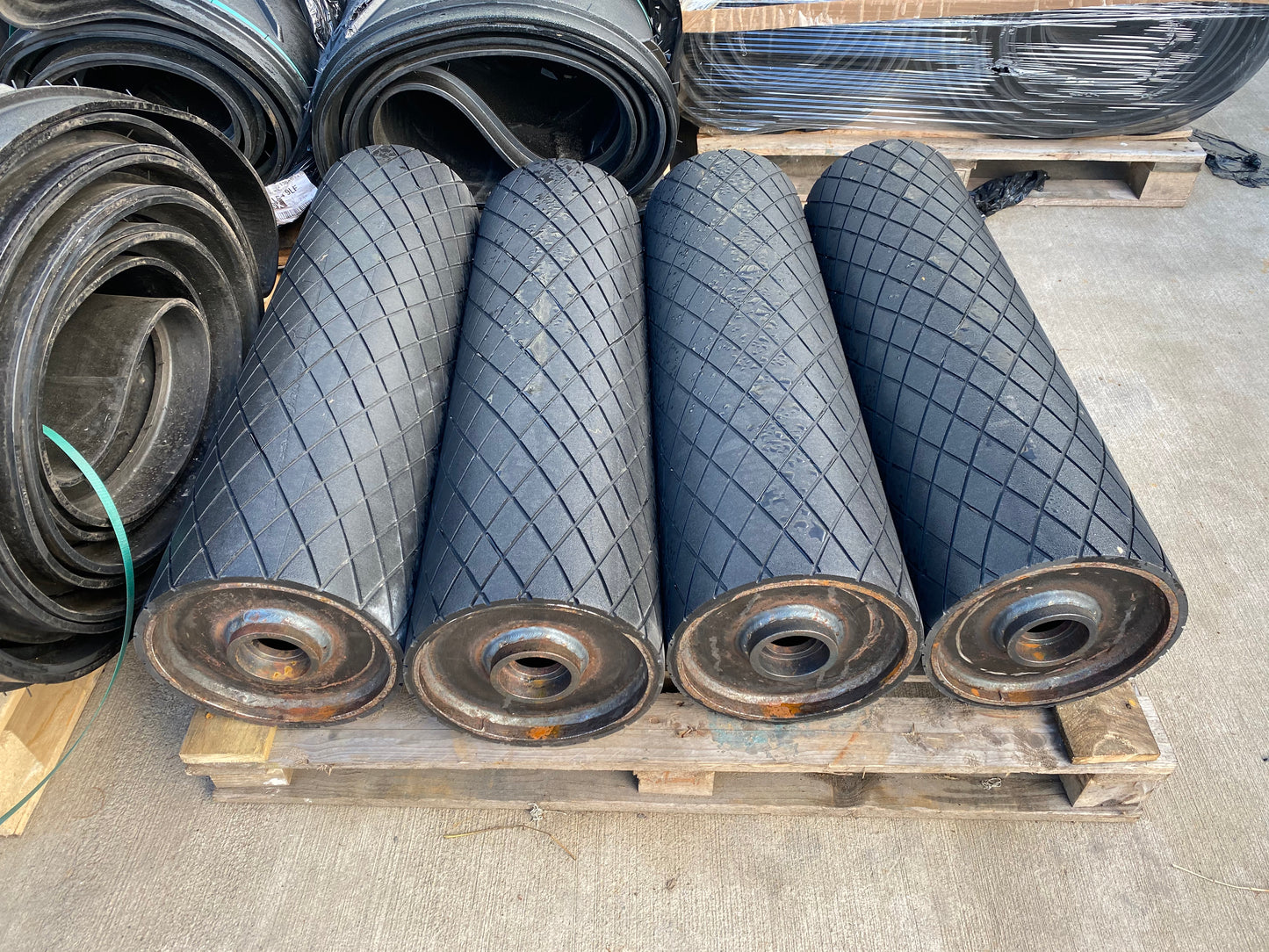 bespoke conveyor rollers