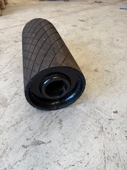 Autoclaved Ø273 × 650 mm drum with 50–75 mm shaft range.