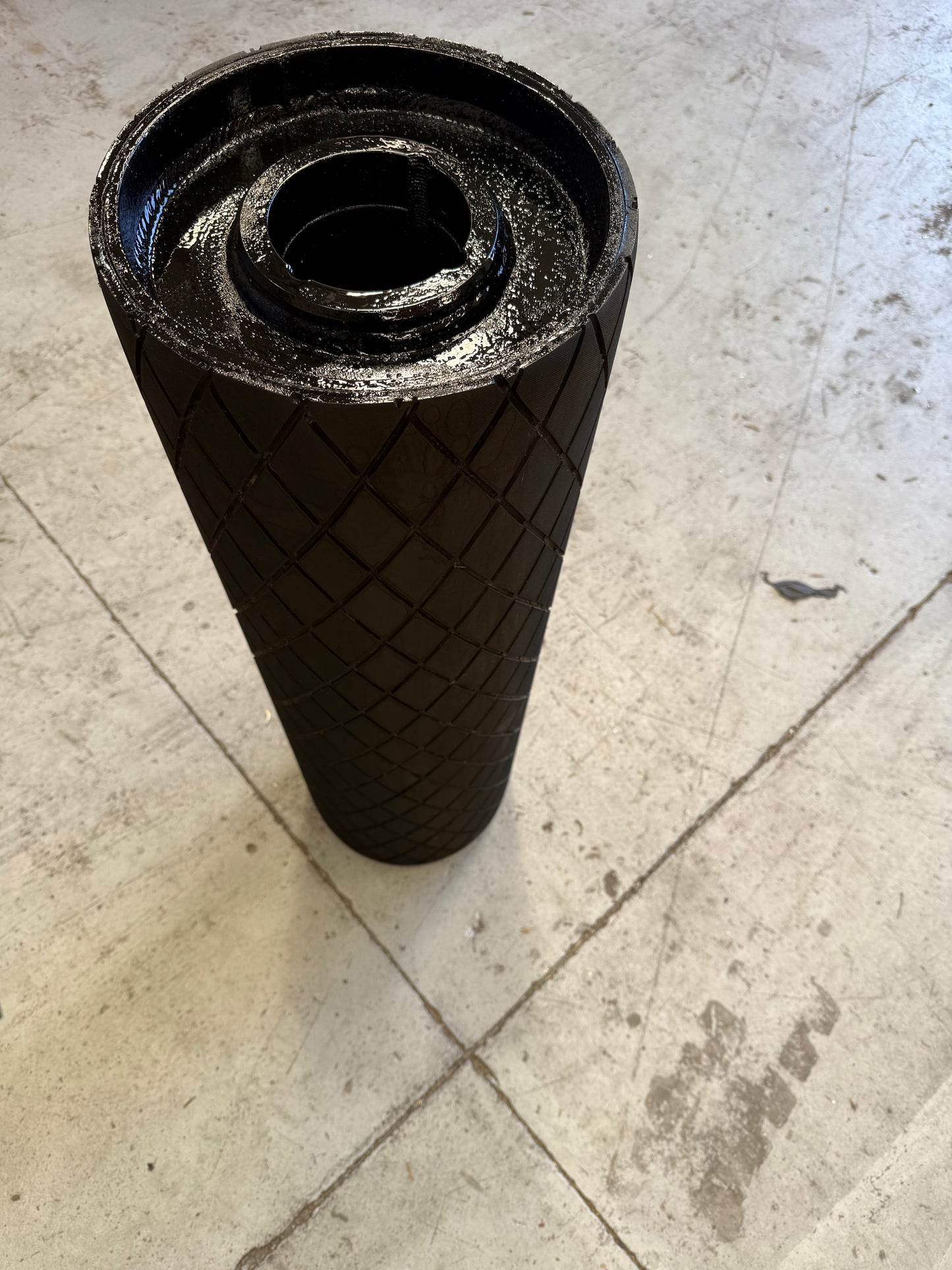 Heavy-Duty 273 Die 950mm Autoclaved Drum – Compatible with 50–75mm Shafts