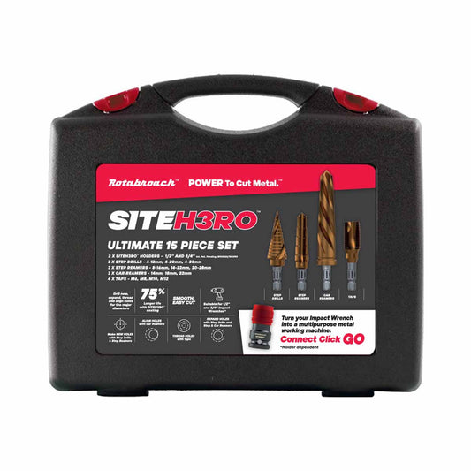Rotabroach SITEH3RO SHR1 Ultimate Metric Kit (15 Pieces)