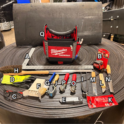 Belt Technicians Splice Kit / Essential Vulcanising tools.