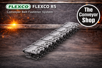 Industrial conveyor fasteners