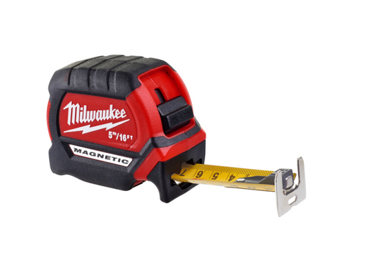 Milwaukee 5m / 16ft Magnetic Measuring Tape  ( metric and imperial )
