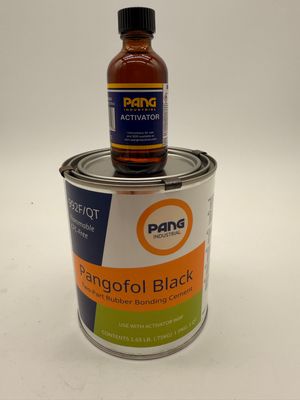 Pang Black Rubber Adhesive Kit Cold Cure/Rubber Glue