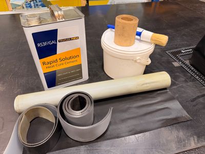 Premium Uncured Rubber for Hot Belt Splicing